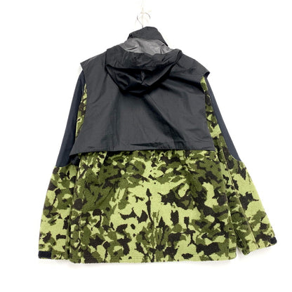 【中古品】【メンズ】 NIKE ナイキ AR5611-010 MMW HOODED FLEECE JACKET フーデッドフリースジャケット アウター 長袖 148-250317-ma-10-izu サイズ：L カラー：黒/グリーン 万代Net店