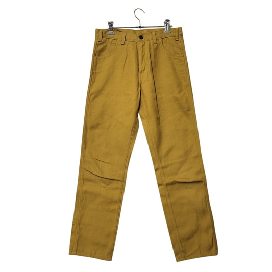 【中古品】【メンズ】 COTTON STRAIGHT PANTS 21908-0000 コットン ストレートパンツ ボトムス 156-250319-as-32-izu サイズ：30 カラー：イエロー系 万代Net店