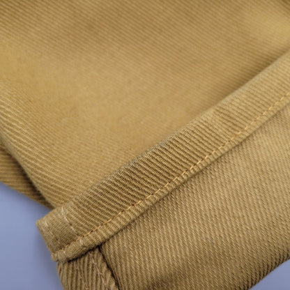 【中古品】【メンズ】 COTTON STRAIGHT PANTS 21908-0000 コットン ストレートパンツ ボトムス 156-250319-as-32-izu サイズ：30 カラー：イエロー系 万代Net店