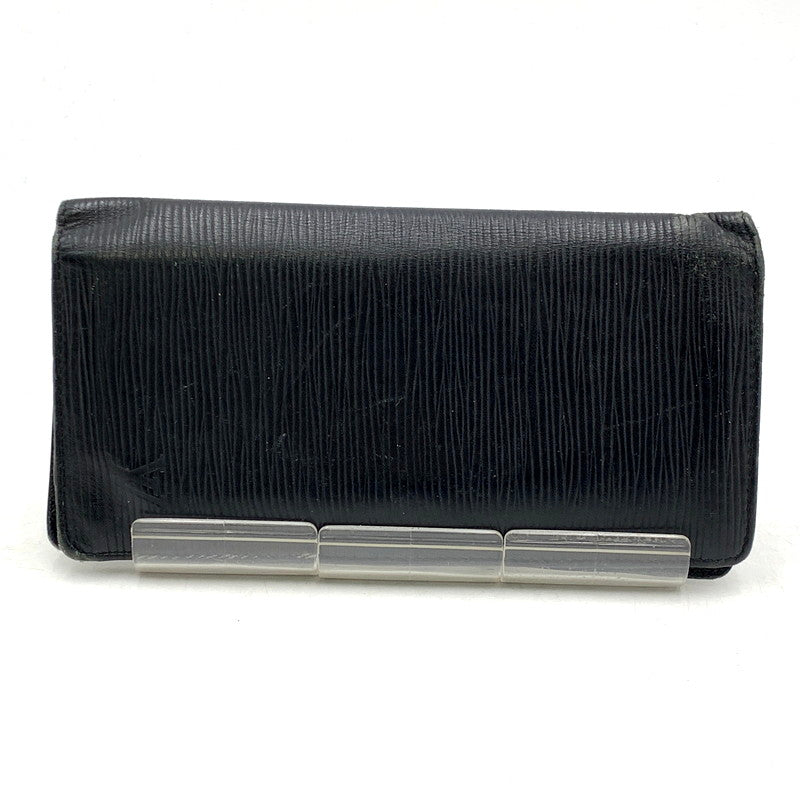【現状渡し品】【メンズ/レディース】 LOUIS VUITTON ルイ・ヴィトン CA4157 M61816 エピ ポルトフォイユ・ブラザ ロングウォレット 長財布 179-250317-as-19-izu カラー：ブラック 万代Net店