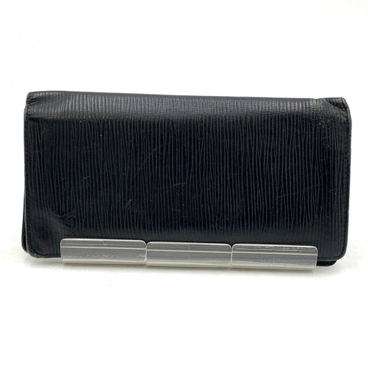【現状渡し品】【メンズ/レディース】 LOUIS VUITTON ルイ・ヴィトン CA4157 M61816 エピ ポルトフォイユ・ブラザ ロングウォレット 長財布 179-250317-as-19-izu カラー：ブラック 万代Net店