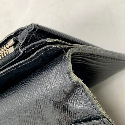 【現状渡し品】【メンズ/レディース】 LOUIS VUITTON ルイ・ヴィトン CA4157 M61816 エピ ポルトフォイユ・ブラザ ロングウォレット 長財布 179-250317-as-19-izu カラー：ブラック 万代Net店