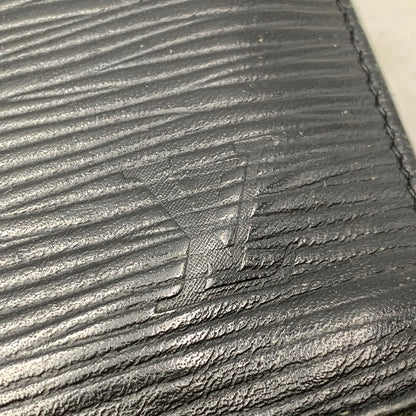 【現状渡し品】【メンズ/レディース】 LOUIS VUITTON ルイ・ヴィトン CA4157 M61816 エピ ポルトフォイユ・ブラザ ロングウォレット 長財布 179-250317-as-19-izu カラー：ブラック 万代Net店