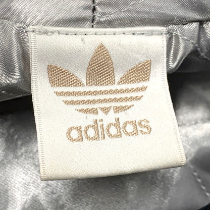 【中古品】【メンズ】 OLD ADIDAS オールドアディダス AA-4151 デサント期 80S HALF ZIP NYLON HOODED JACKET 80年代 ハーフジップナイロンフーデッドジャケット アウター 長袖 146-250317-ma-09-izu サイズ：L カラー：黒/シルバー 万代Net店