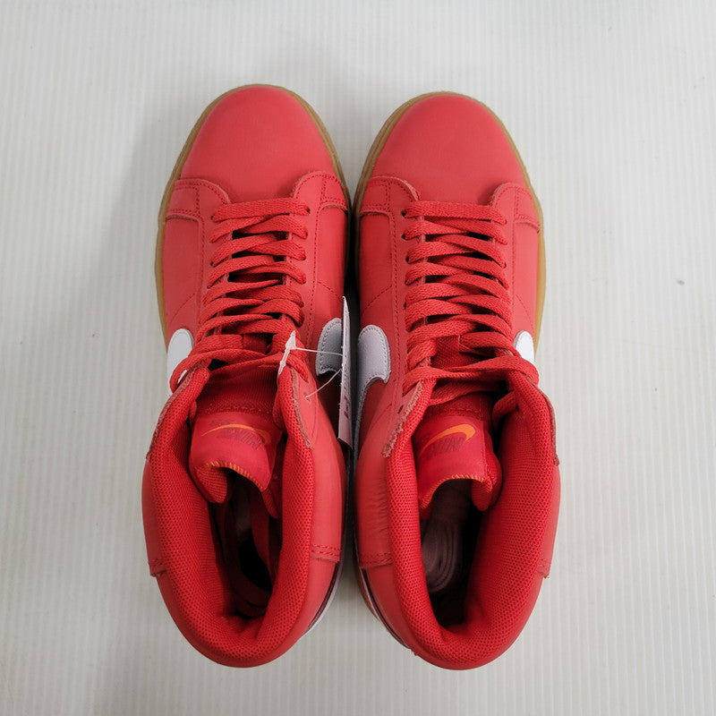 【中古美品】【メンズ/レディース】 NIKE SB ナイキエスビー ZOOM BLAZER MID FJ1680-600 ズーム ブレーザー ミッド スニーカー シューズ 靴 160-250317-as-12-izu サイズ：25.5cm カラー：UNIVERSITY RED/WHITE-WHITE 万代Net店