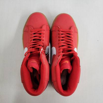 【中古美品】【メンズ/レディース】 NIKE SB ナイキエスビー ZOOM BLAZER MID FJ1680-600 ズーム ブレーザー ミッド スニーカー シューズ 靴 160-250317-as-12-izu サイズ：25.5cm カラー：UNIVERSITY RED/WHITE-WHITE 万代Net店