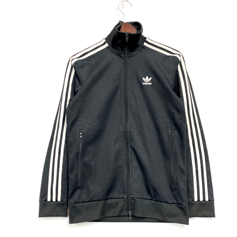 【中古品】【メンズ】 adidas アディダス BECKENBAUER TRACK JACKET CW1250 ベッケンバウアー トラックジャケット 148-250322-as-33-izu サイズ：S カラー：ブラック 万代Net店