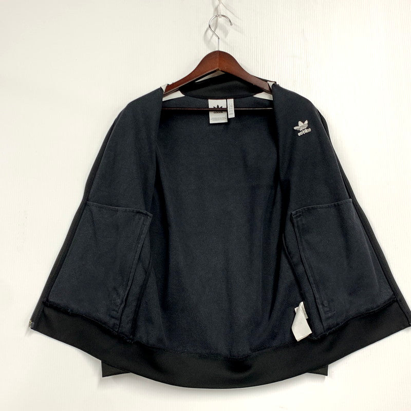 【中古品】【メンズ】 adidas アディダス BECKENBAUER TRACK JACKET CW1250 ベッケンバウアー トラックジャケット 148-250322-as-33-izu サイズ：S カラー：ブラック 万代Net店