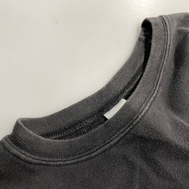 【中古品】【メンズ】 90S SWEATSHIRT スウェットシャツ USA製 長袖 トップス 146-250321-as-26-izu サイズ：L カラー：ブラック 万代Net店