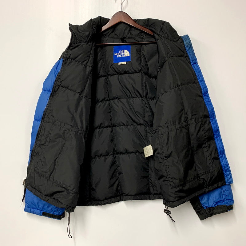 【現状渡し品】【メンズ】 THE NORTH FACE ザ・ノースフェイス 90S DOWN JACKET ダウンジャケット USA製 アウター 144-250321-as-37-izu サイズ：XL カラー：ブルー 万代Net店