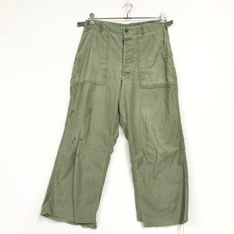 【現状渡し品】【メンズ】 U.S.ARMY ユーエスアーミー 60S BAKER PANTS 60年初期 べイカーパンツ ボトムス 157-250319-as-15-izu サイズ：M カラー：グリーン系 万代Net店