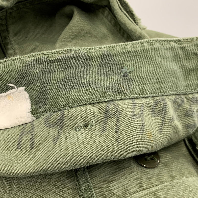 【現状渡し品】【メンズ】 U.S.ARMY ユーエスアーミー 60S BAKER PANTS 60年初期 べイカーパンツ ボトムス 157-250319-as-15-izu サイズ：M カラー：グリーン系 万代Net店