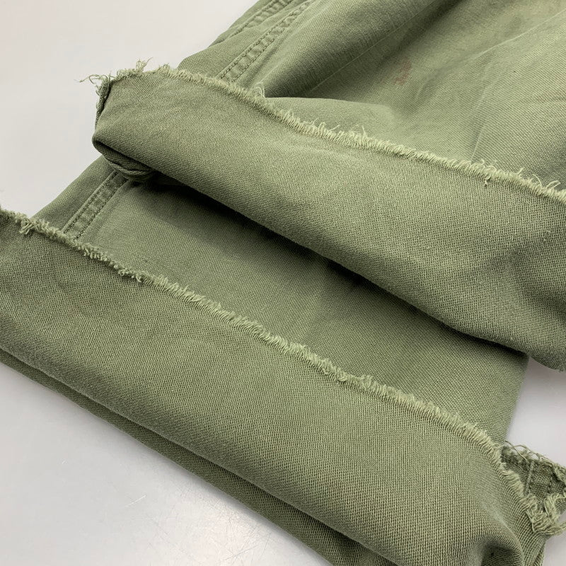 【現状渡し品】【メンズ】 U.S.ARMY ユーエスアーミー 60S BAKER PANTS 60年初期 べイカーパンツ ボトムス 157-250319-as-15-izu サイズ：M カラー：グリーン系 万代Net店