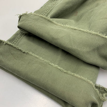 【現状渡し品】【メンズ】 U.S.ARMY ユーエスアーミー 60S BAKER PANTS 60年初期 べイカーパンツ ボトムス 157-250319-as-15-izu サイズ：M カラー：グリーン系 万代Net店
