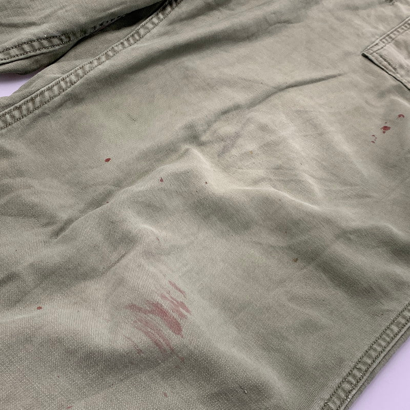 【現状渡し品】【メンズ】 U.S.ARMY ユーエスアーミー 60S BAKER PANTS 60年初期 べイカーパンツ ボトムス 157-250319-as-15-izu サイズ：M カラー：グリーン系 万代Net店