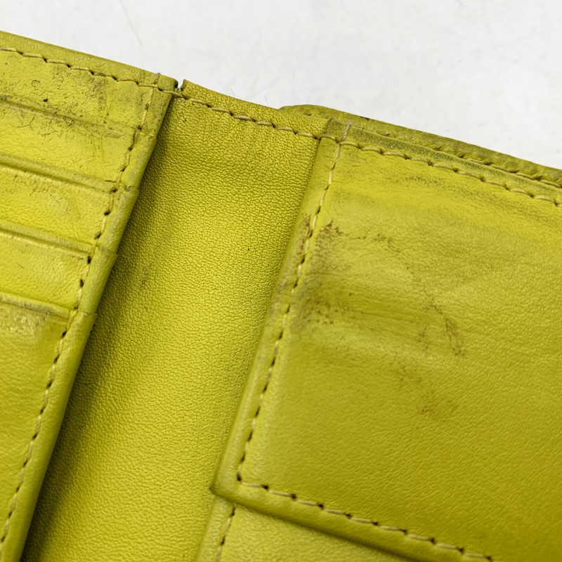 【現状渡し品】【メンズ/レディース】 DIESEL ディーゼル WALLET ウォレット 二つ折り財布 201-250322-as-02-izu カラー：イエロー系 万代Net店