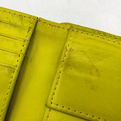 【現状渡し品】【メンズ/レディース】 DIESEL ディーゼル WALLET ウォレット 二つ折り財布 201-250322-as-02-izu カラー：イエロー系 万代Net店