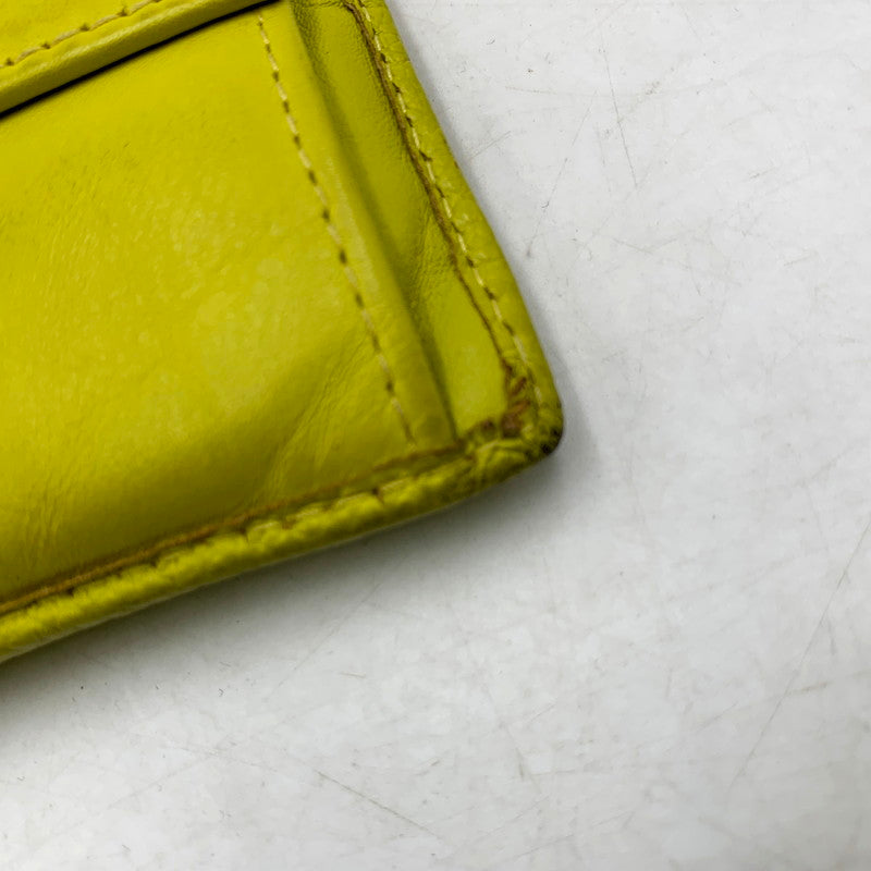 【現状渡し品】【メンズ/レディース】 DIESEL ディーゼル WALLET ウォレット 二つ折り財布 201-250322-as-02-izu カラー：イエロー系 万代Net店