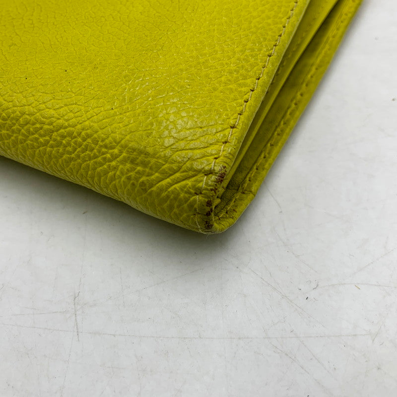 【現状渡し品】【メンズ/レディース】 DIESEL ディーゼル WALLET ウォレット 二つ折り財布 201-250322-as-02-izu カラー：イエロー系 万代Net店