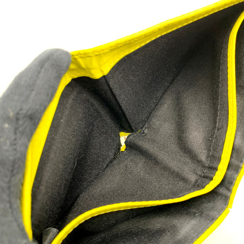 【現状渡し品】【メンズ/レディース】 DIESEL ディーゼル WALLET ウォレット 二つ折り財布 201-250322-as-02-izu カラー：イエロー系 万代Net店