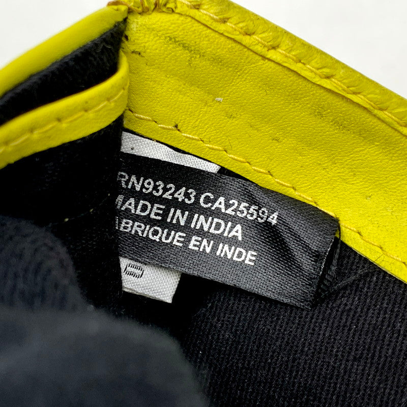 【現状渡し品】【メンズ/レディース】 DIESEL ディーゼル WALLET ウォレット 二つ折り財布 201-250322-as-02-izu カラー：イエロー系 万代Net店