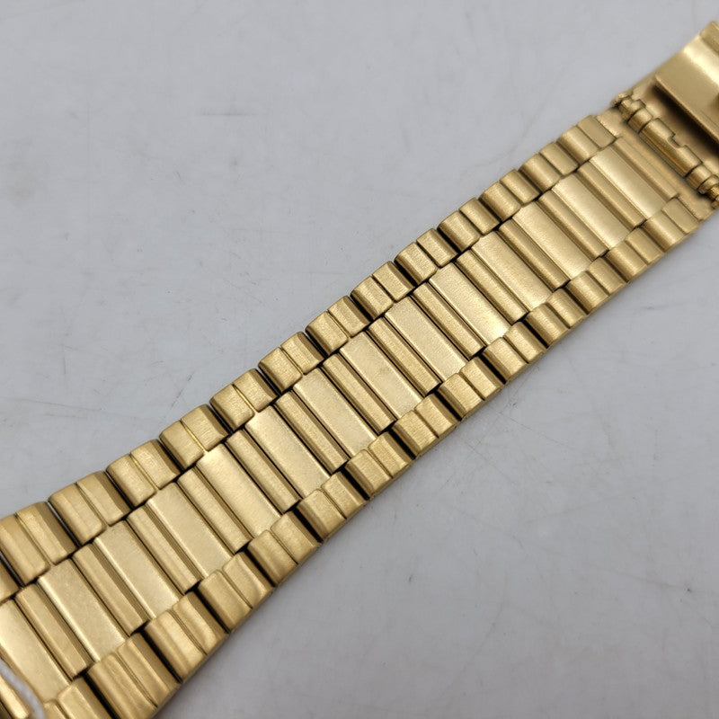 【中古美品】【メンズ/レディース】 CASIO カシオ A120WEG-9A 腕時計 199-260529-as-11-izu サイズ：40.7 × 33.5 × 9.4 mm カラー：ゴールド 万代Net店
