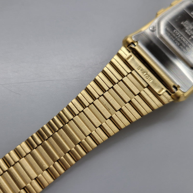 【中古美品】【メンズ/レディース】 CASIO カシオ DBC-611G-1 腕時計 199-260529-as-10-izu サイズ：46.5 × 33.1 × 8.7 mm カラー：ゴールド 万代Net店