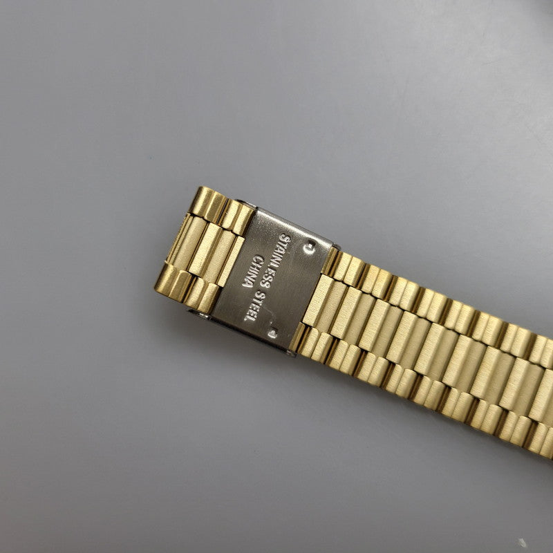 【中古美品】【メンズ/レディース】 CASIO カシオ DBC-611G-1 腕時計 199-260529-as-10-izu サイズ：46.5 × 33.1 × 8.7 mm カラー：ゴールド 万代Net店