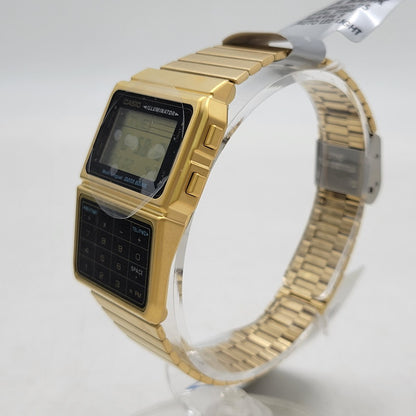 【中古美品】【メンズ/レディース】 CASIO カシオ DBC-611G-1 腕時計 199-260529-as-10-izu サイズ：46.5 × 33.1 × 8.7 mm カラー：ゴールド 万代Net店