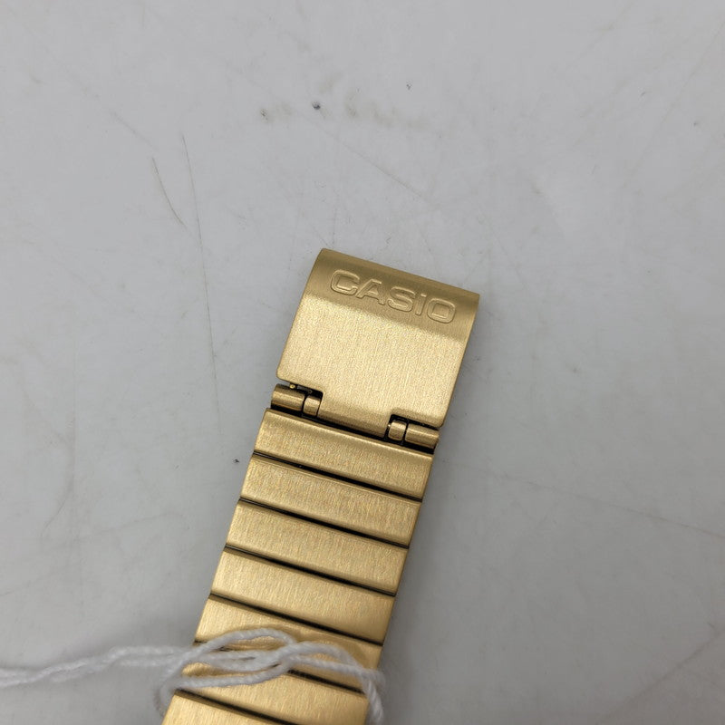 【中古美品】【メンズ/レディース】 CASIO カシオ DBC-611G-1 腕時計 199-260529-as-10-izu サイズ：46.5 × 33.1 × 8.7 mm カラー：ゴールド 万代Net店