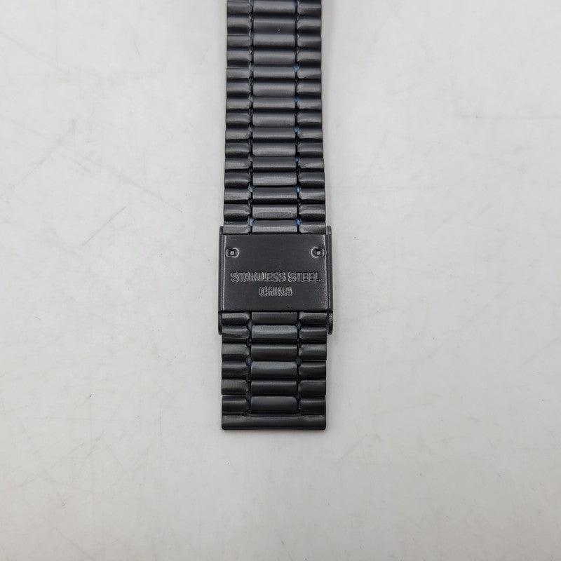 【中古美品】【メンズ/レディース】 CASIO カシオ CASIO A168WEHB-1A 腕時計 199-260529-as-15-izu サイズ：38.6 × 36.3 × 9.6 mm カラー：シルバー×ブラック 万代Net店