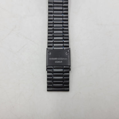 【中古美品】【メンズ/レディース】 CASIO カシオ CASIO A168WEHB-1A 腕時計 199-260529-as-15-izu サイズ：38.6 × 36.3 × 9.6 mm カラー：シルバー×ブラック 万代Net店