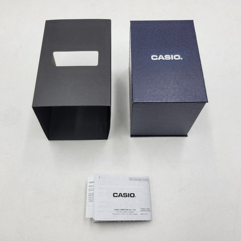 【中古美品】【メンズ/レディース】 CASIO カシオ MDV-106DD-1A1V 腕時計 199-260527-as-16-izu サイズ：48.5 × 44.2 × 12.1 mm カラー：ブラック×シルバー 万代Net店