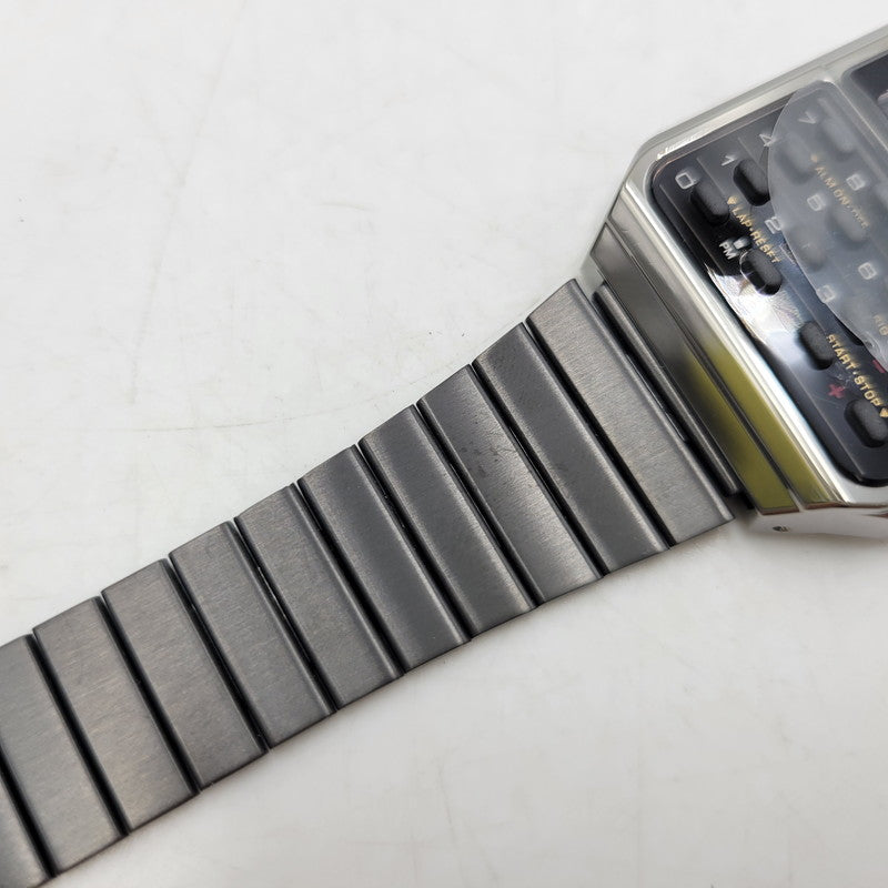 【中古美品】【メンズ/レディース】 CASIO カシオ CA-500WEGG-1B 腕時計 199-260529-as-12-izu サイズ：43.2 × 34.4 × 8.2 mm カラー：ブラック 万代Net店