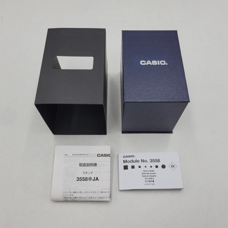 【中古美品】【メンズ/レディース】 CASIO カシオ CA-500WEGG-1B 腕時計 199-260529-as-12-izu サイズ：43.2 × 34.4 × 8.2 mm カラー：ブラック 万代Net店