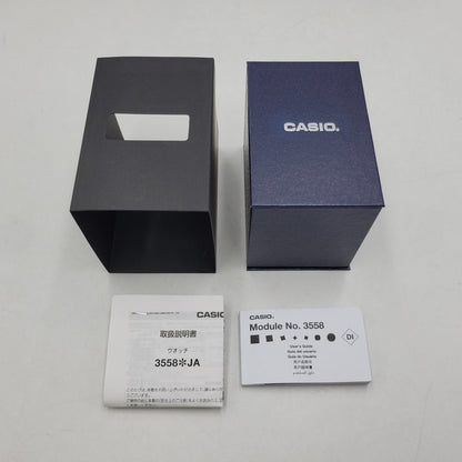 【中古美品】【メンズ/レディース】 CASIO カシオ CA-500WEGG-1B 腕時計 199-260529-as-12-izu サイズ：43.2 × 34.4 × 8.2 mm カラー：ブラック 万代Net店