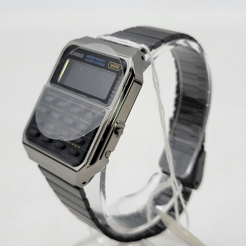 【中古美品】【メンズ/レディース】 CASIO カシオ CA-500WEGG-1B 腕時計 199-260529-as-12-izu サイズ：43.2 × 34.4 × 8.2 mm カラー：ブラック 万代Net店