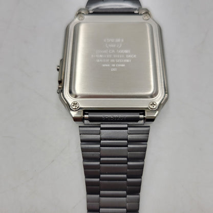 【中古美品】【メンズ/レディース】 CASIO カシオ CA-500WEGG-1B 腕時計 199-260529-as-12-izu サイズ：43.2 × 34.4 × 8.2 mm カラー：ブラック 万代Net店