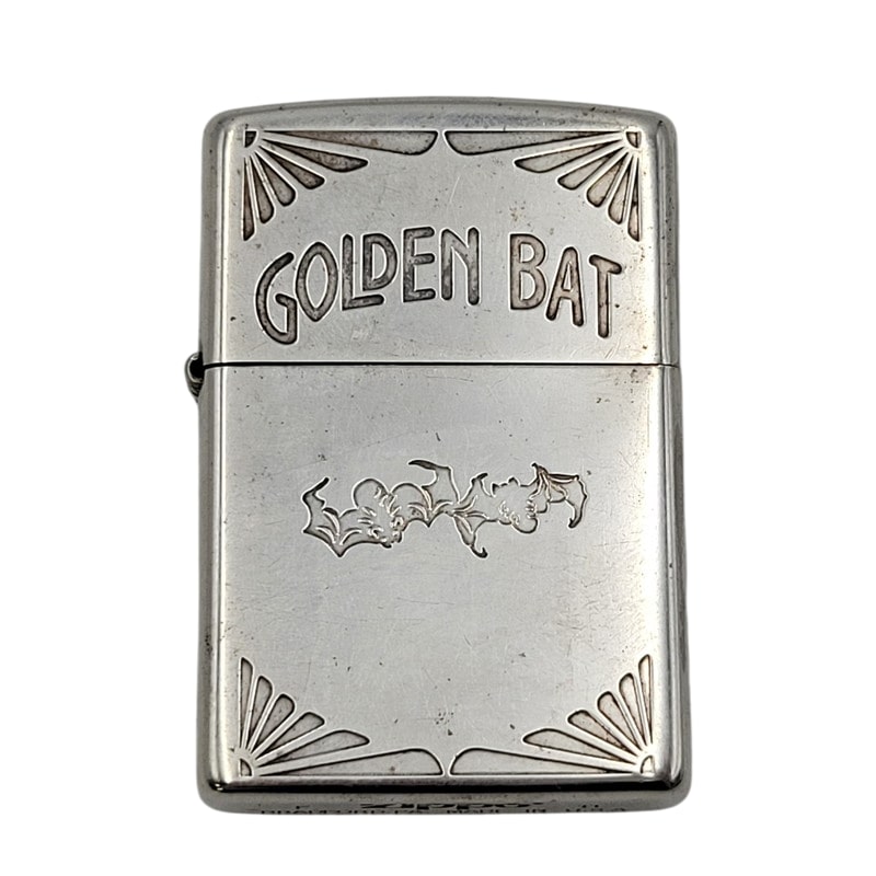 【中古品】【メンズ/レディース】 ZIPPO ジッポ GOLDEN BAT OIL LIGHTER GO-NO.00509 オイルライター 2011年製 喫煙具 206-250323-as-10-izu カラー：シルバー 万代Net店