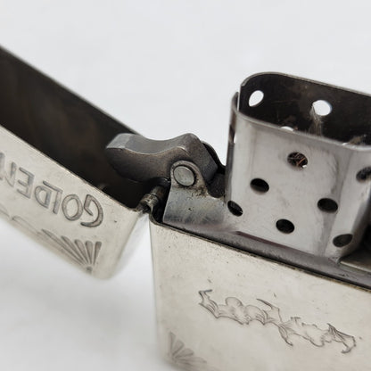 【中古品】【メンズ/レディース】 ZIPPO ジッポ GOLDEN BAT OIL LIGHTER GO-NO.00509 オイルライター 2011年製 喫煙具 206-250323-as-10-izu カラー：シルバー 万代Net店