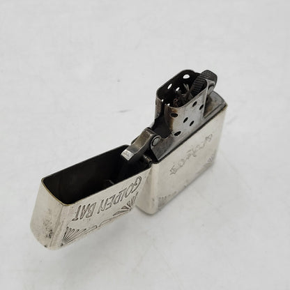 【中古品】【メンズ/レディース】 ZIPPO ジッポ GOLDEN BAT OIL LIGHTER GO-NO.00509 オイルライター 2011年製 喫煙具 206-250323-as-10-izu カラー：シルバー 万代Net店