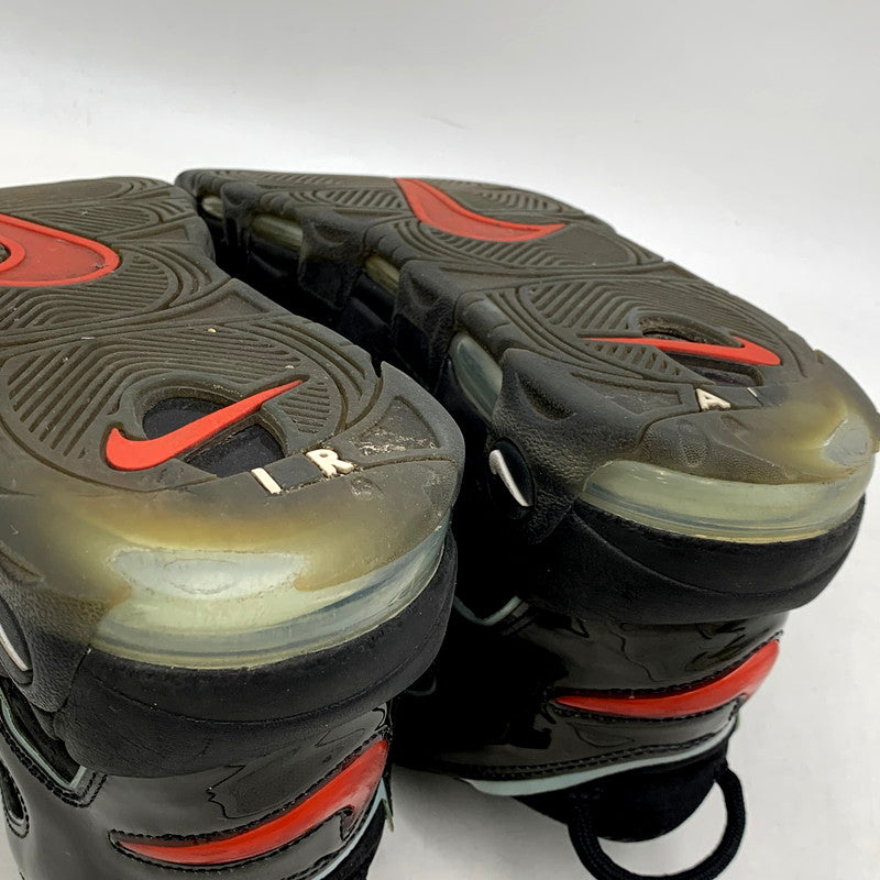 【現状渡し品】【メンズ】 NIKE ナイキ AIR MORE UPTEMPO DJ4633-010 エア モア アップテンポ スニーカー シューズ 靴 160-250322-as-21-izu サイズ：27cm カラー：BLACK/WHITE-CHILE RED-GLACIER BLUE 万代Net店