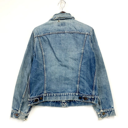 【現状渡し品】【メンズ】 Levi's リーバイス 両面ビッグE 刻印347 60S-70S 4TH DENIM JACKET 60-70年代 フォースデニムジャケット アウター 長袖 146-250324-ma-06-izu サイズ：不明 カラー：ライトインディゴ 万代Net店