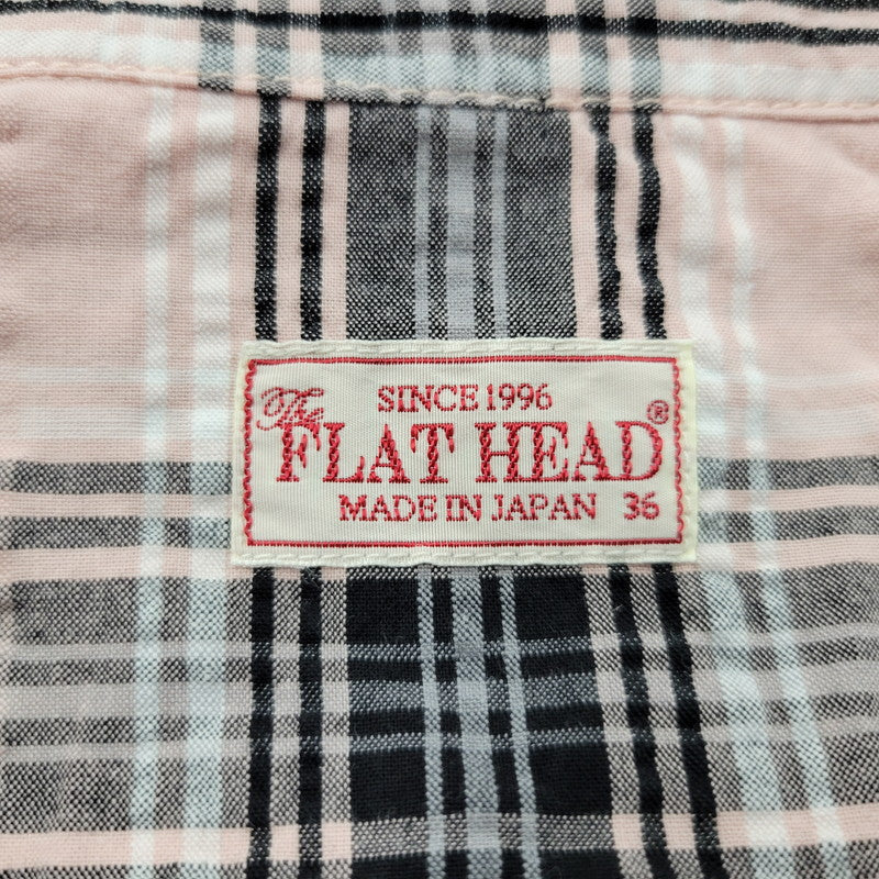 【中古品】【メンズ】 LS CHECK SHIRT チェックシャツ 長袖 トップス 145-250325-ay-22-izu サイズ：36 カラー：ピンク 万代Net店
