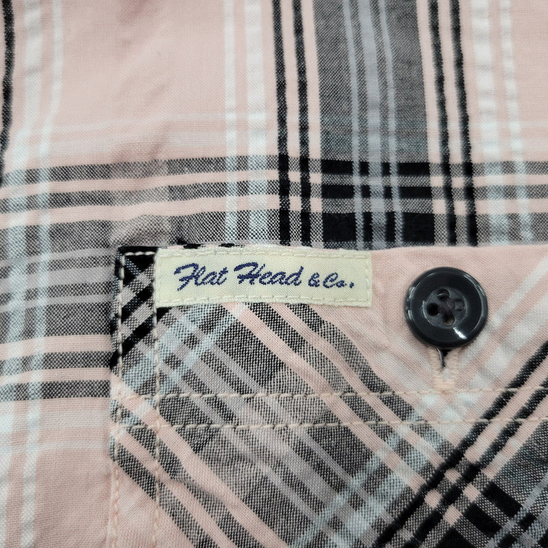【中古品】【メンズ】 LS CHECK SHIRT チェックシャツ 長袖 トップス 145-250325-ay-22-izu サイズ：36 カラー：ピンク 万代Net店