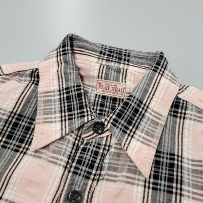 【中古品】【メンズ】 LS CHECK SHIRT チェックシャツ 長袖 トップス 145-250325-ay-22-izu サイズ：36 カラー：ピンク 万代Net店