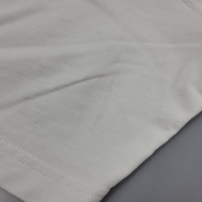 【中古品】【メンズ】 NIKE ナイキ 00S V NECK LOGO TEE Vネック ロゴTシャツ 刺繍 半袖 トップス 146-250325-ay-20-izu サイズ：L カラー：ホワイト 万代Net店