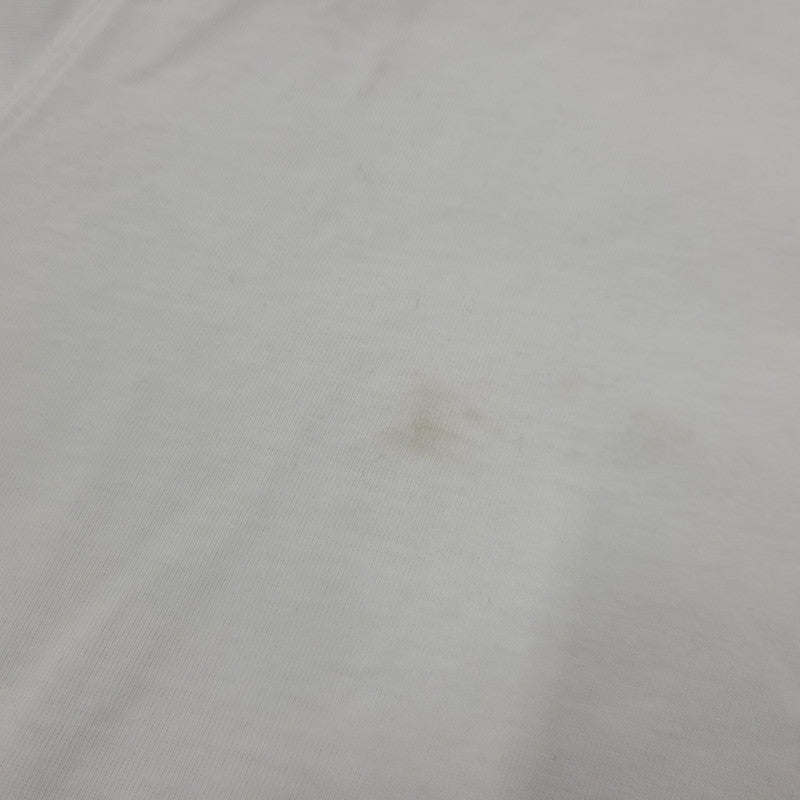 【中古品】【メンズ】 NIKE ナイキ 00S V NECK LOGO TEE Vネック ロゴTシャツ 刺繍 半袖 トップス 146-250325-ay-20-izu サイズ：L カラー：ホワイト 万代Net店