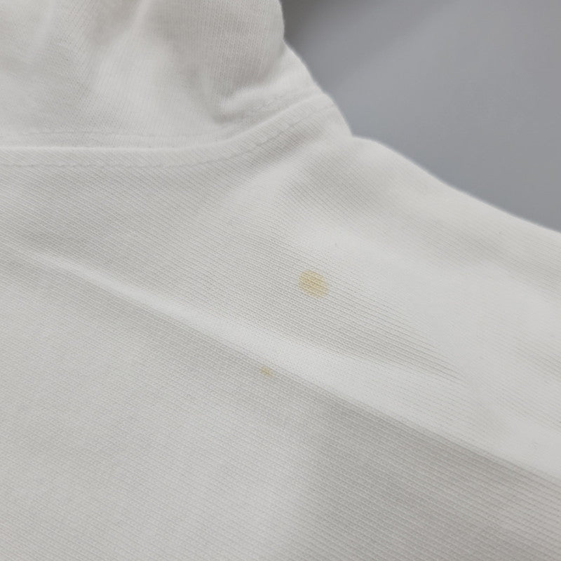 【中古品】【メンズ】 NIKE ナイキ 00S V NECK LOGO TEE Vネック ロゴTシャツ 刺繍 半袖 トップス 146-250325-ay-20-izu サイズ：L カラー：ホワイト 万代Net店