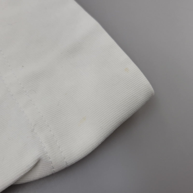 【中古品】【メンズ】 NIKE ナイキ 00S V NECK LOGO TEE Vネック ロゴTシャツ 刺繍 半袖 トップス 146-250325-ay-20-izu サイズ：L カラー：ホワイト 万代Net店